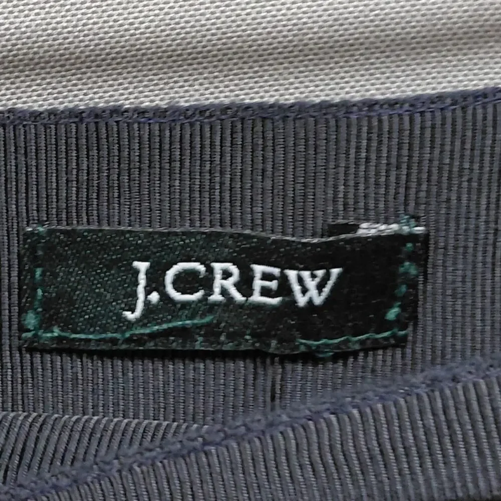 J.Crew Blue Pleated Pockets Drawstring A-Line Skirt See Measurements